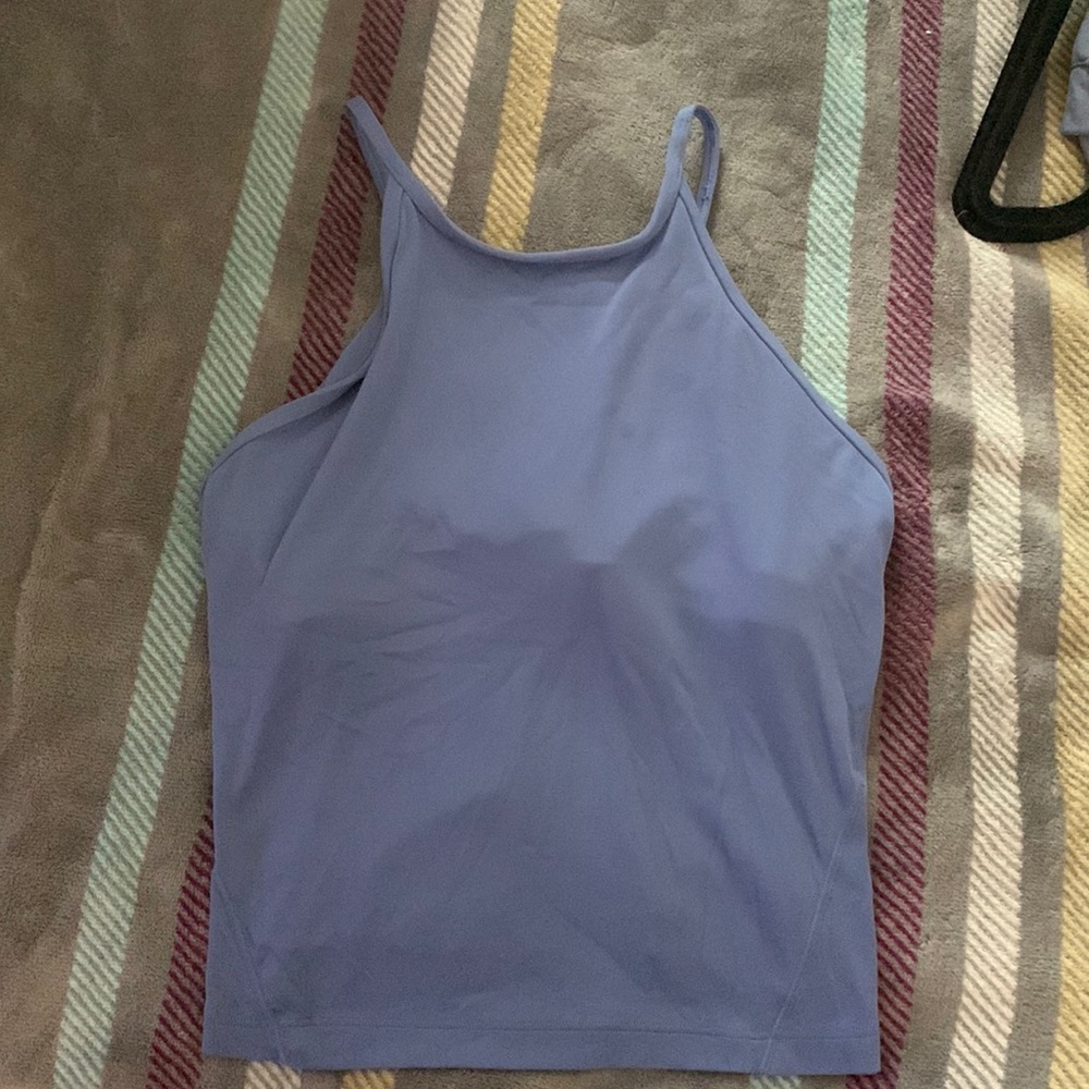 Lightweight High-Neck Yoga Tank Top